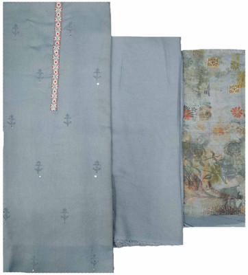 Soul Essence Wool Embroidered Salwar Suit Material