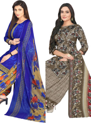 HouseOfCommon Cotton Blend Printed Salwar Suit Material