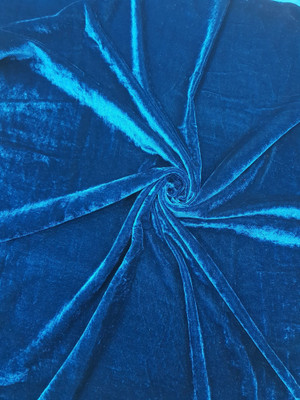 Seg Velvet Solid Multipurpose Running Fabric