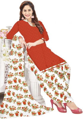 Darshini Crepe Printed Kurta & Patiyala Material