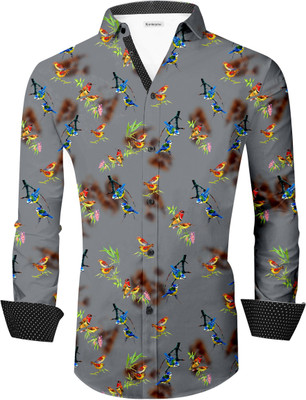 BUHA Polycotton Printed Shirt Fabric