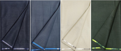 KUNDAN SULZ GWALIOR Viscose Rayon Self Design Trouser Fabric
