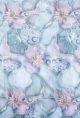 MHTextlefusion Pure Cotton Self Design Multi-purpose Fabric