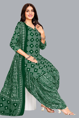 SHREE JEENMATA COLLECTION Pure Cotton Printed Salwar Suit Material