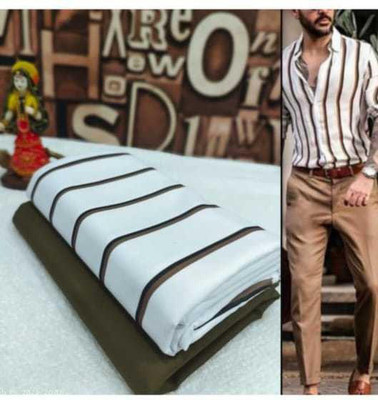 KHODIYAAR FASHION Polycotton Printed Shirt & Trouser Fabric