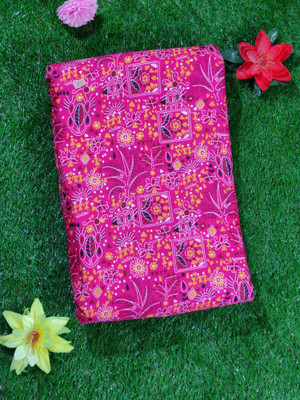 Manav fashion Pure Cotton Printed Blouse Material