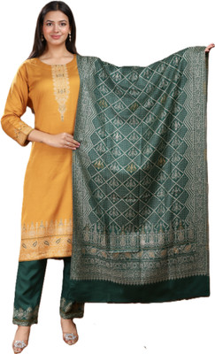 Kriti Wool Printed Salwar Suit Material