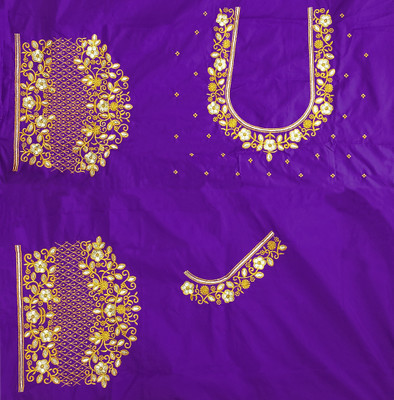 TRISHULFASHION Art Silk Self Design Blouse Material