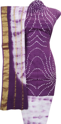 ADHIN Cotton Blend Printed, Self Design Salwar Suit Material