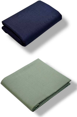 kalhari Cotton Blend Solid Shirt & Trouser Fabric
