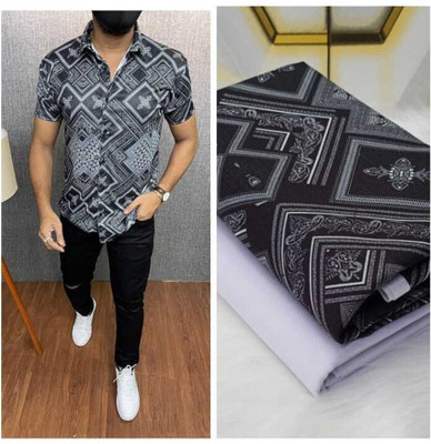 Jai Khodiyar Fashion Polycotton Printed Shirt & Trouser Fabric