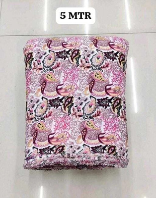 Uniquefashion Crepe Printed Kurta Fabric