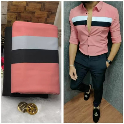 Wesofy Polycotton Printed Shirt & Trouser Fabric