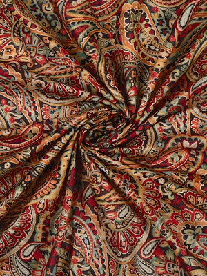 ESTELA Viscose Rayon Floral Print Multi-purpose Fabric