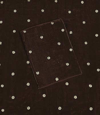 Fashion World Zone Velvet Self Design Blouse Material