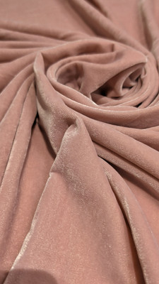 DCPL VELVET CREATION Velvet Solid Blouse Material