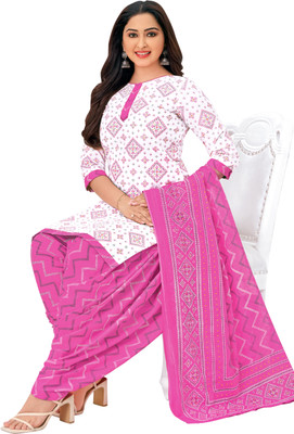 Dariya Fashion Crepe Printed Salwar and Dupatta Material