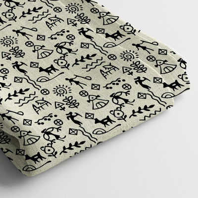 Arihant Creations Polycotton Printed Multi-purpose Fabric