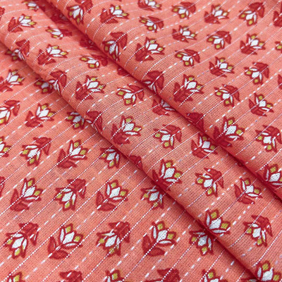 LCX Pure Cotton Floral Print Multi-purpose Fabric