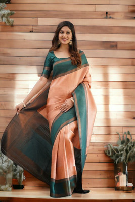Kanjivaram Jacquard Printed Blouse Material