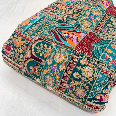 CARTWINDOW Crepe Embroidered, Animal Print, Polka Print, Floral Print, Printed, Washed/Ombre, Graphic Print Blouse Material