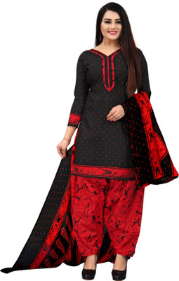 Rajnandini Cotton Blend Printed Salwar Suit Material