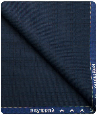 Raymond Viscose Rayon Checkered Trouser Fabric