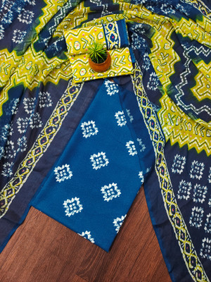 ANAND Crepe Printed Salwar Suit Material