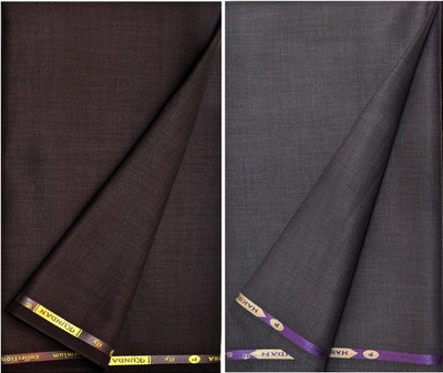 KUNDAN SULZ GWALIOR Viscose Rayon Solid Trouser Fabric