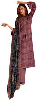 Rosniya Wool Printed Kurta & Palazzo Material