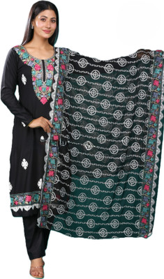 Kriti Cotton Blend Embroidered Salwar Suit Material