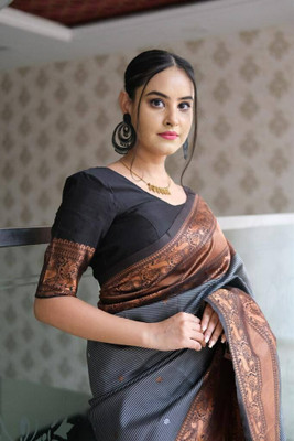 PITHAVADIWALA Pure Silk Solid Blouse Material