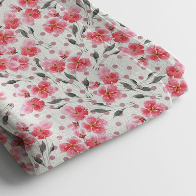 Arihant Creations Polycotton Printed Multi-purpose Fabric
