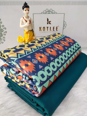 RD CREATION Polycotton Printed Shirt & Trouser Fabric