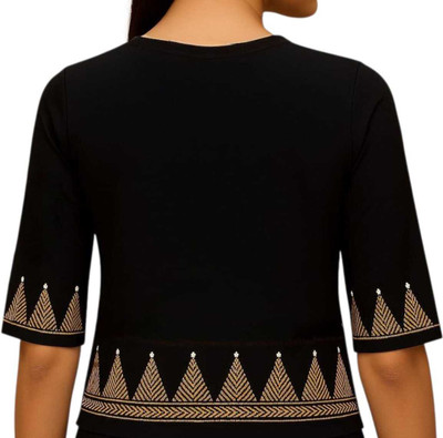 fashweave Pure Cotton Embroidered Blouse Material