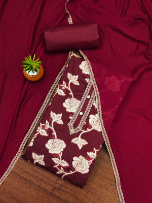 Jaipur Kurti Pure Cotton Floral Print Salwar Suit Material