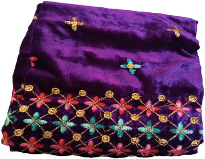 Cotton colors Velvet Self Design Blouse Material