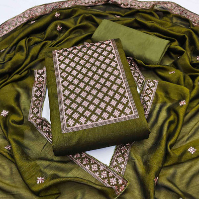 Peachmode Modal Embroidered Salwar Suit Material
