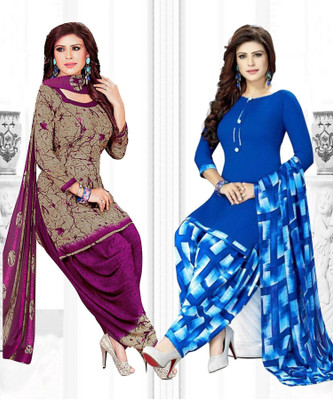 Caoimhe Crepe Printed Salwar Suit Material