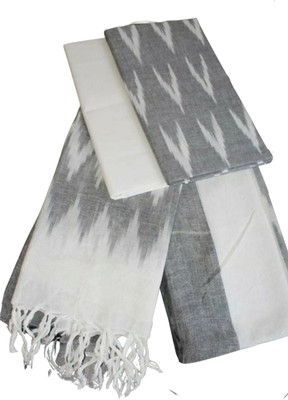Manikant Handloom Cotton Blend Printed Salwar Suit Material