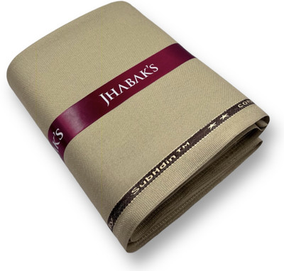 JHABAK'S Viscose Rayon Solid Trouser Fabric
