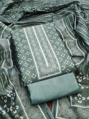 MUMAL Chanderi Printed Salwar Suit Material