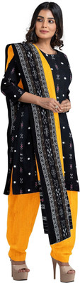 KALPRA FASHION Pure Cotton Embroidered Salwar Suit Material