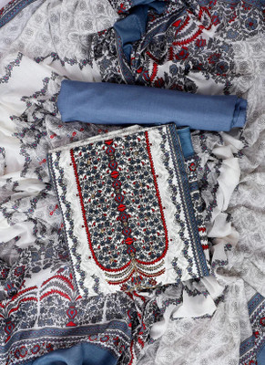 Printchoice Pure Cotton Printed Salwar Suit Material