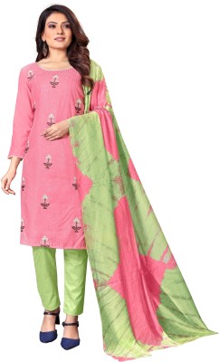 Julee Pure Silk Embroidered Kurta Fabric