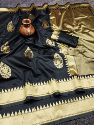 Kanjivaram Jacquard Printed Blouse Material