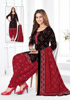 shyam enterprises Crepe Printed Salwar Suit Material