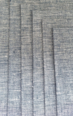 MS ZEENAT TRADERS Linen Self Design Shirt Fabric
