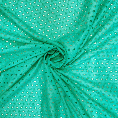 LCX Cotton Blend Embroidered Multi-purpose Fabric