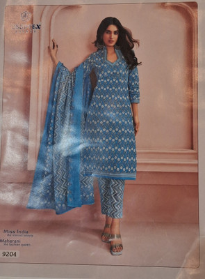 ABCD Pure Cotton Floral Print Salwar Suit Material